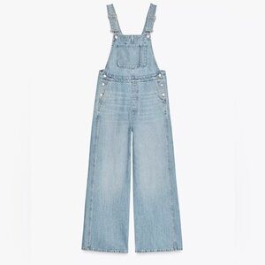 Zara TRF Denim Overalls